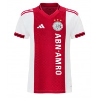 Stroje piłkarskie Ajax Koszulka Podstawowej dla damskie 2025-26 Krótki Rękaw